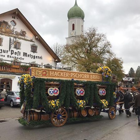 Metzgerei Gasthof Oberhauser - Hotel Zur Post Egling Екстериор снимка
